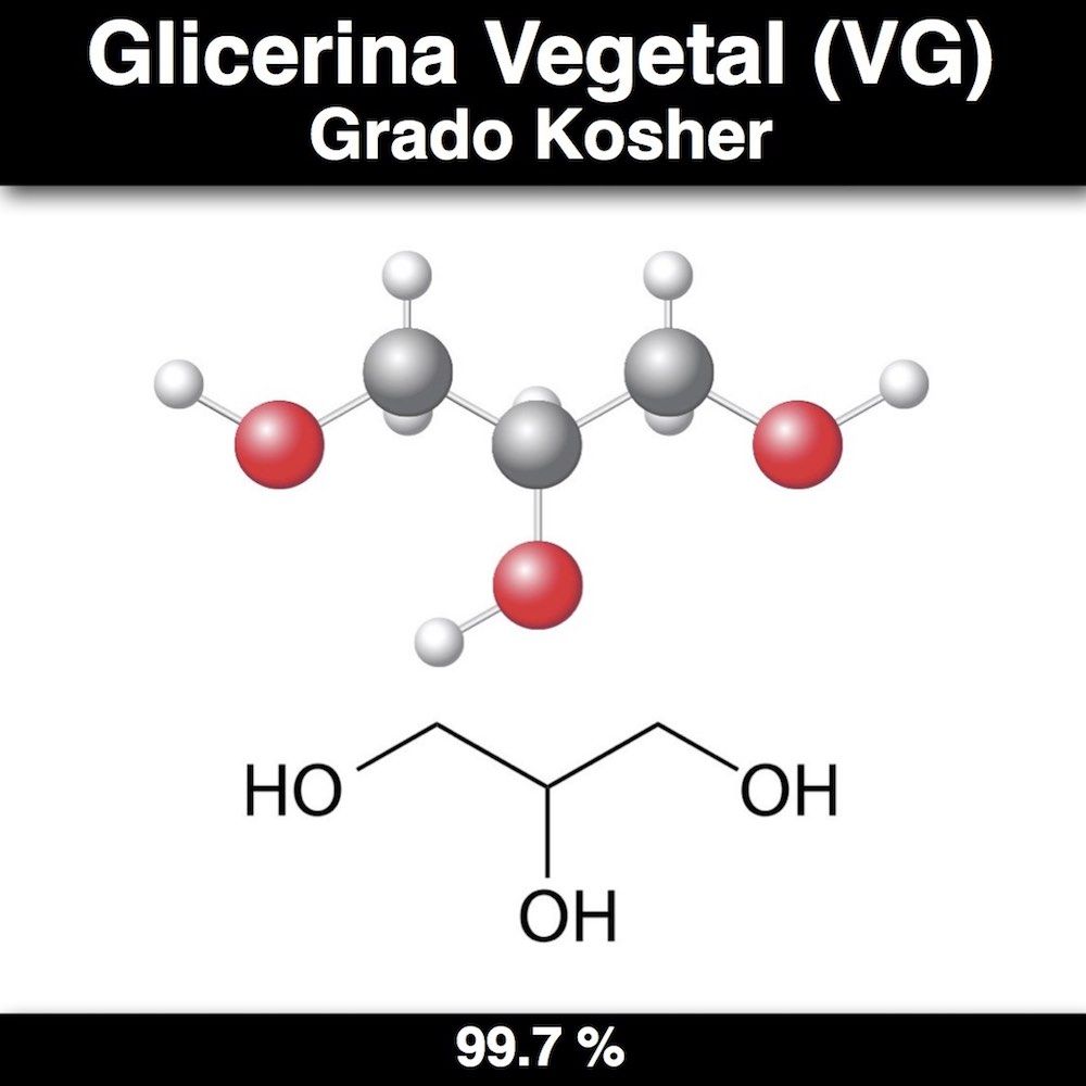 Glicerina vegetal (Cert. KOSHER)