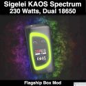 Sielei Kaos Spectrum Mod 230W - Dual 18650